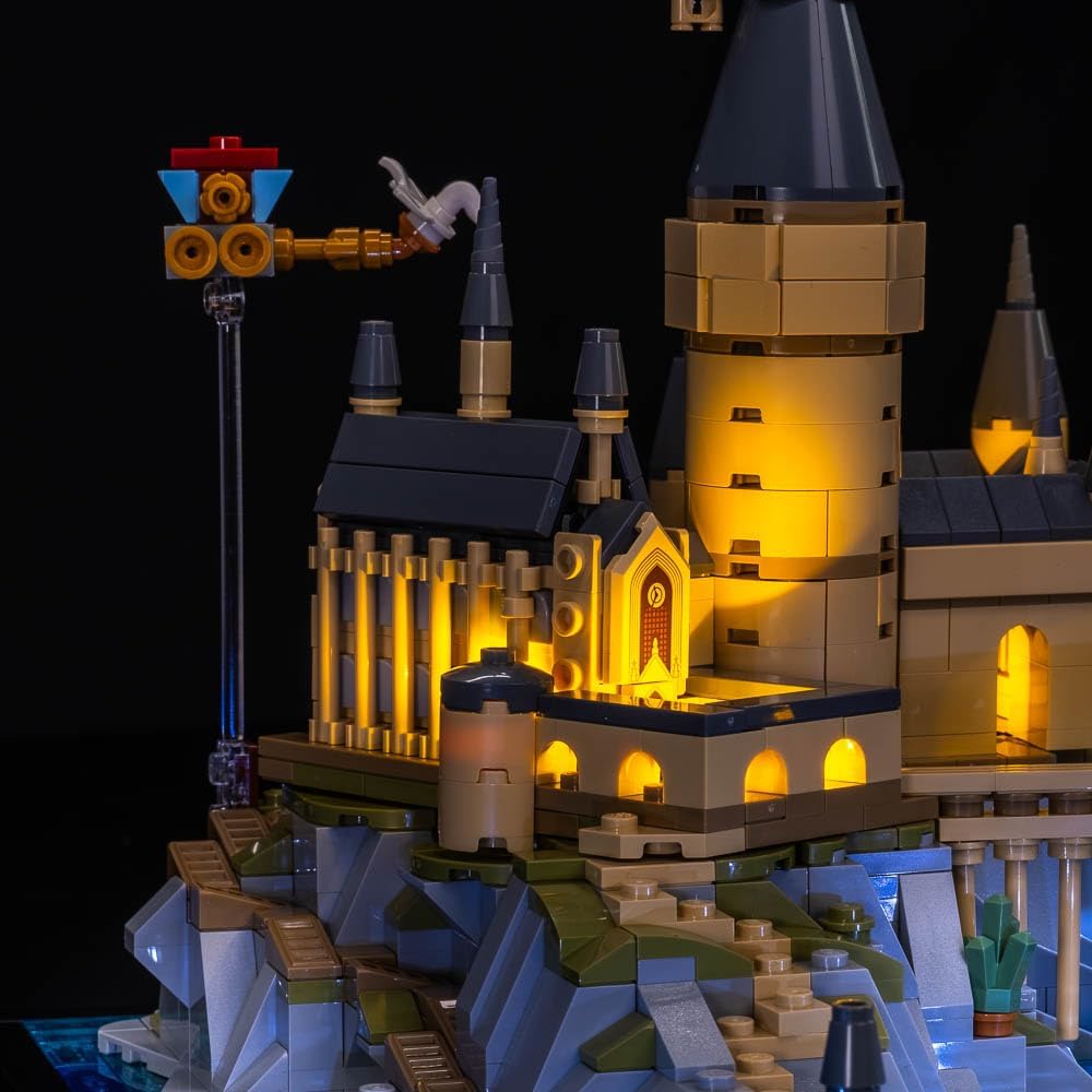 Light My Bricks Kit de luces compatible con Lego Harry Potter Hogwarts Castle and Grounds 76419 (juego no incluido)