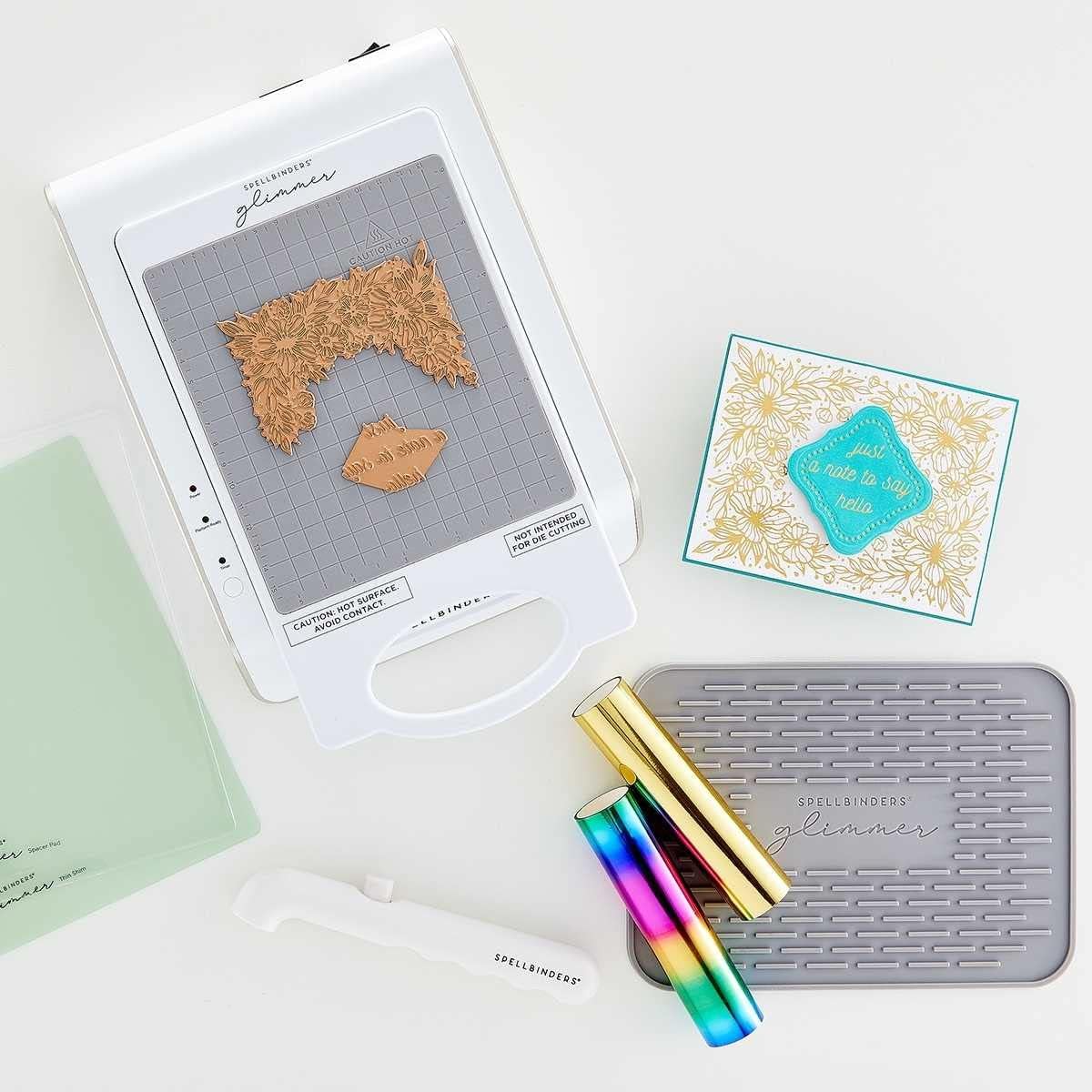 Spellbinders Nuevo y mejorado sistema de lámina caliente Glimmer, multicolor