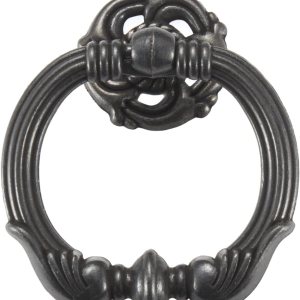 Paquete de 6 tiradores de anillo, tiradores de cajón antiguos de 2.6 pulgadas, tiradores de armario con anillo, tiradores de anillo de cajón, latón Paquete de 6 tiradores de anillo, tiradores de cajón antiguos de 2.6 pulgadas, tiradores de armario con anillo, tiradores de anillo de cajón, latón