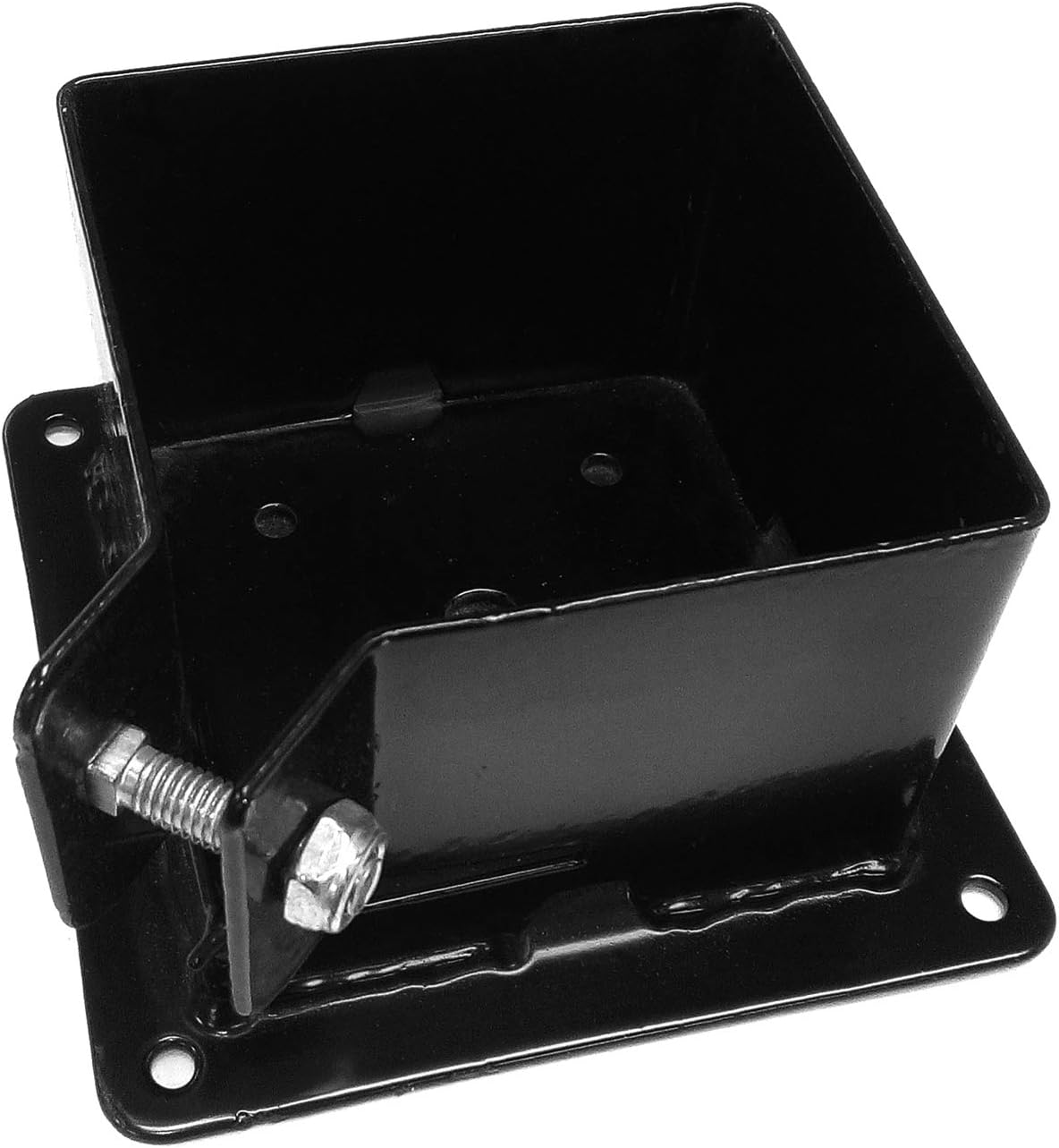 Pylex 13062 Fix Base 44 Soporte de anclaje para postes, negro