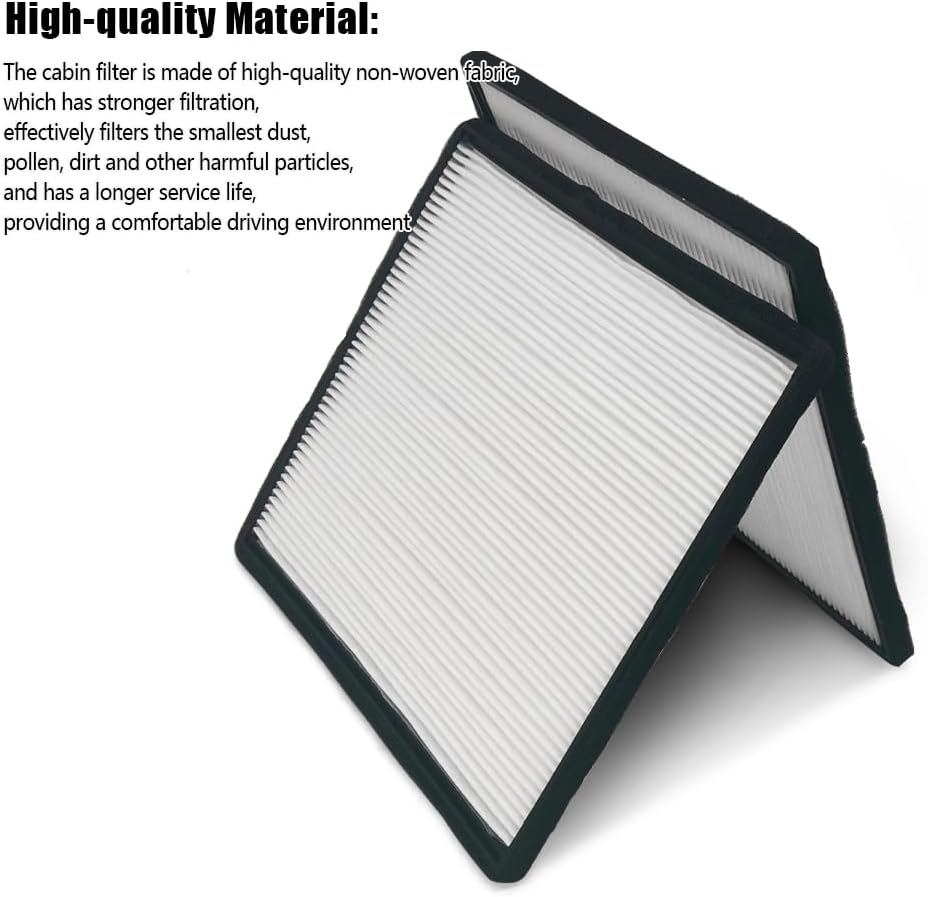 Filtro de aire de cabina compatible con Kenworth T660 T680 T880 Peterbilt 387 567 579 Filtro de cabina de automóvil Reemplazar S-9034 S28571