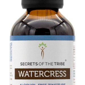 Secrets of the Tribe Tintura de extracto sin alcohol de berros, berros (asturtium officinale) hierba seca (2 fl oz) Secrets of the Tribe Tintura de extracto sin alcohol de berros, berros (asturtium officinale) hierba seca (2 fl oz)