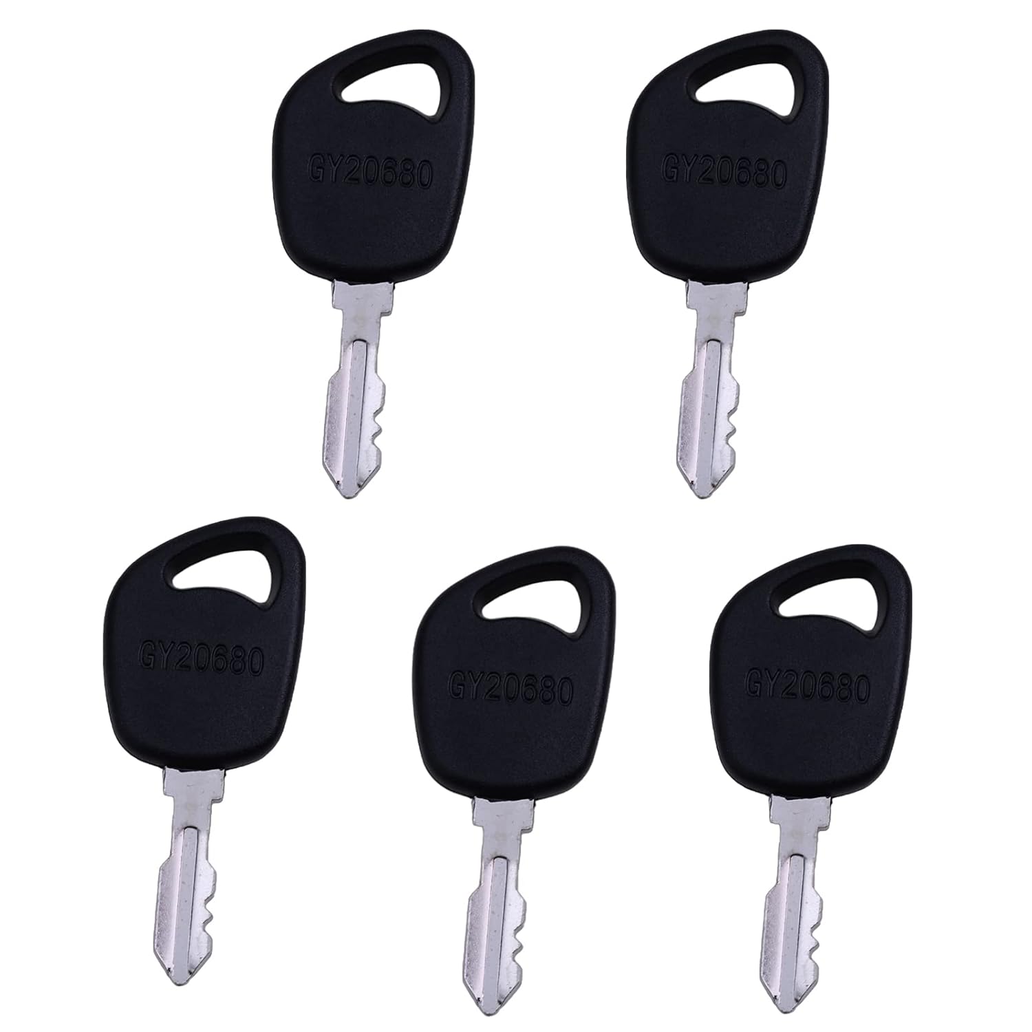 FridayParts – 5 llaves de encendido GY20680 AM131946 AM135345 compatibles con John Deere Cub Cadet Murray MTD