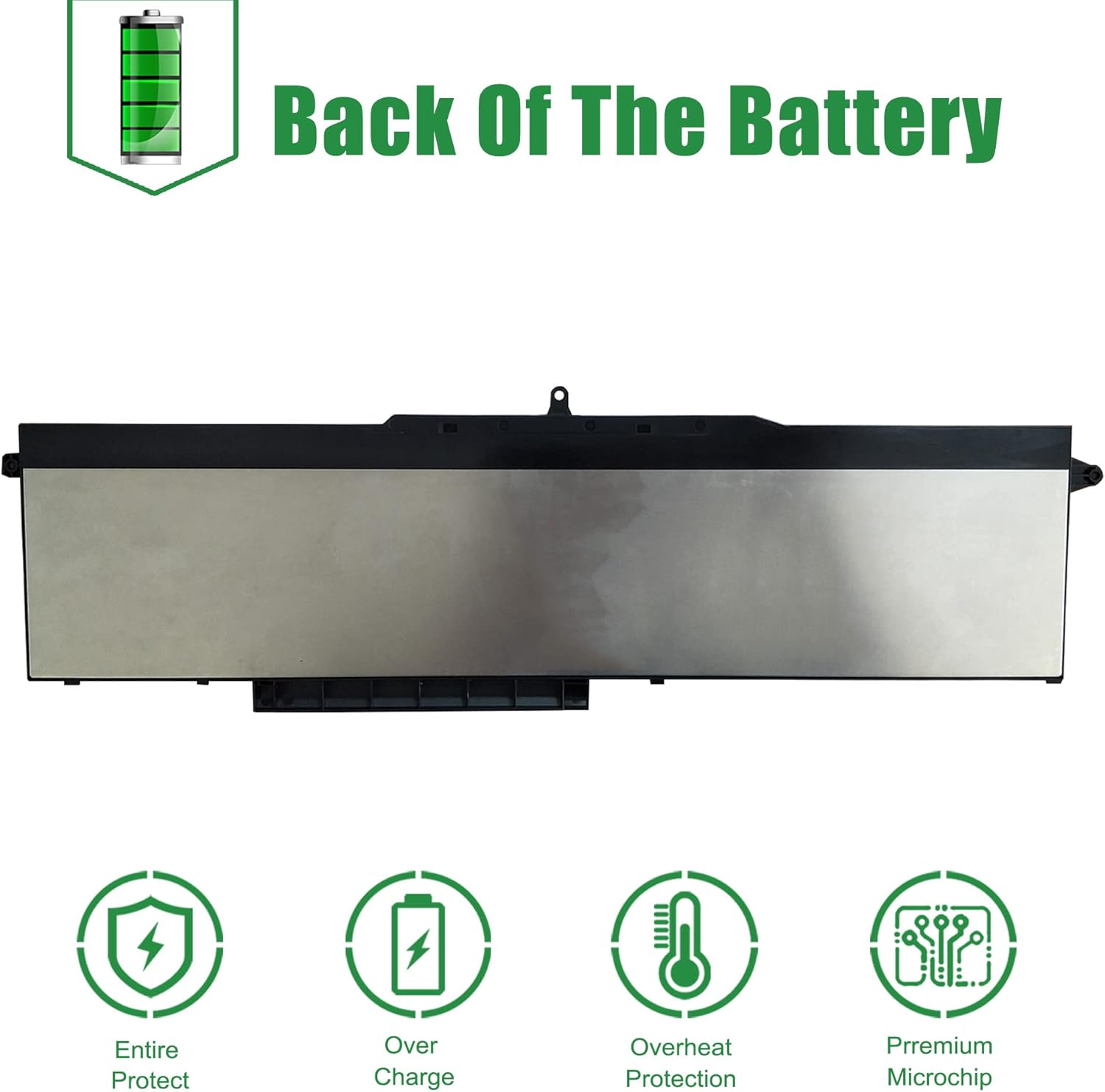 1FXDH 01WJT0 – Batería de repuesto para laptop Dell Latitude 5501 E5501 Precision 3541 Series Notebook 1WJT0 D191G 11.4V 97Wh 8071mAh 6-Cell