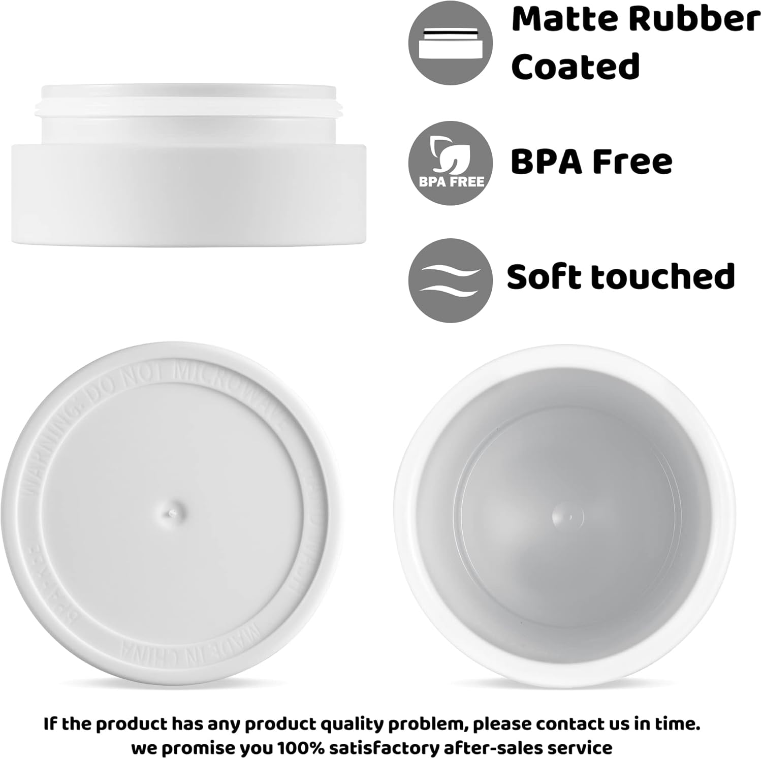 MEWAY Paquete de 4 vasos delgados de 20 onzas de acrílico de doble pared con tapa y popote, vasos de plástico reutilizables de color pastel mate con