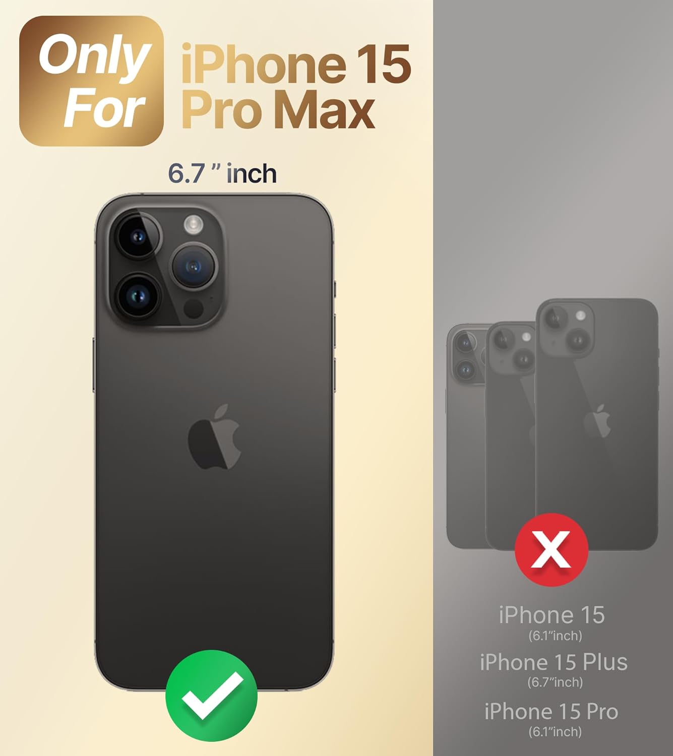 Miss Arts Funda diseñada para iPhone 15 Pro Max, soporte de anillo de lujo galvanizado con correa, bonito TPU suave diseñado para iPhone 15 Pro Max