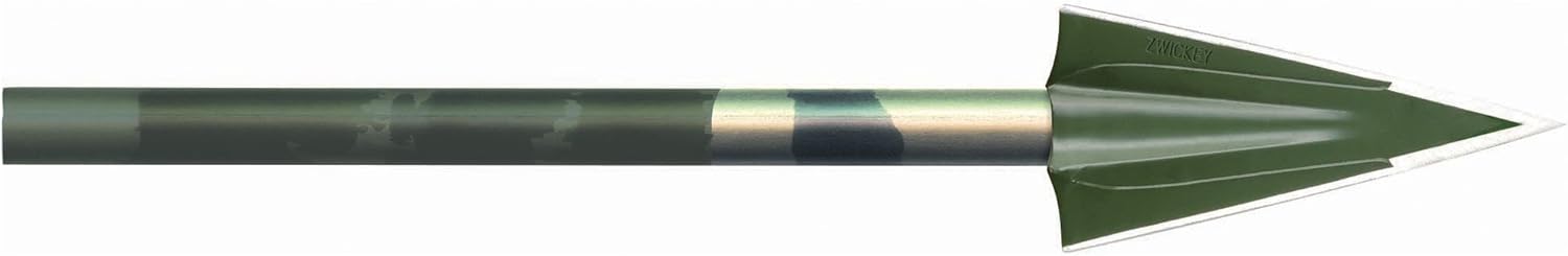 Zwickey No Mercy – Tornillo de cabeza ancha en 4 hojas (paquete de 3), color verde