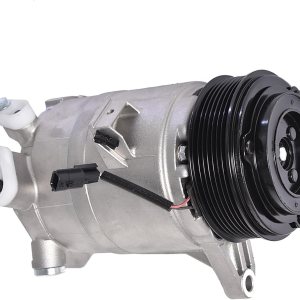 WFLNHB Compresor de CA y embrague de AC, puertos de AC, 7 ranuras de repuesto para Nissan Maxima 3.5L 2009-2014, Murano 3.5L 2009-2014, Pathfinder WFLNHB Compresor de CA y embrague de AC, puertos de AC, 7 ranuras de repuesto para Nissan Maxima 3.5L 2009-2014, Murano 3.5L 2009-2014, Pathfinder