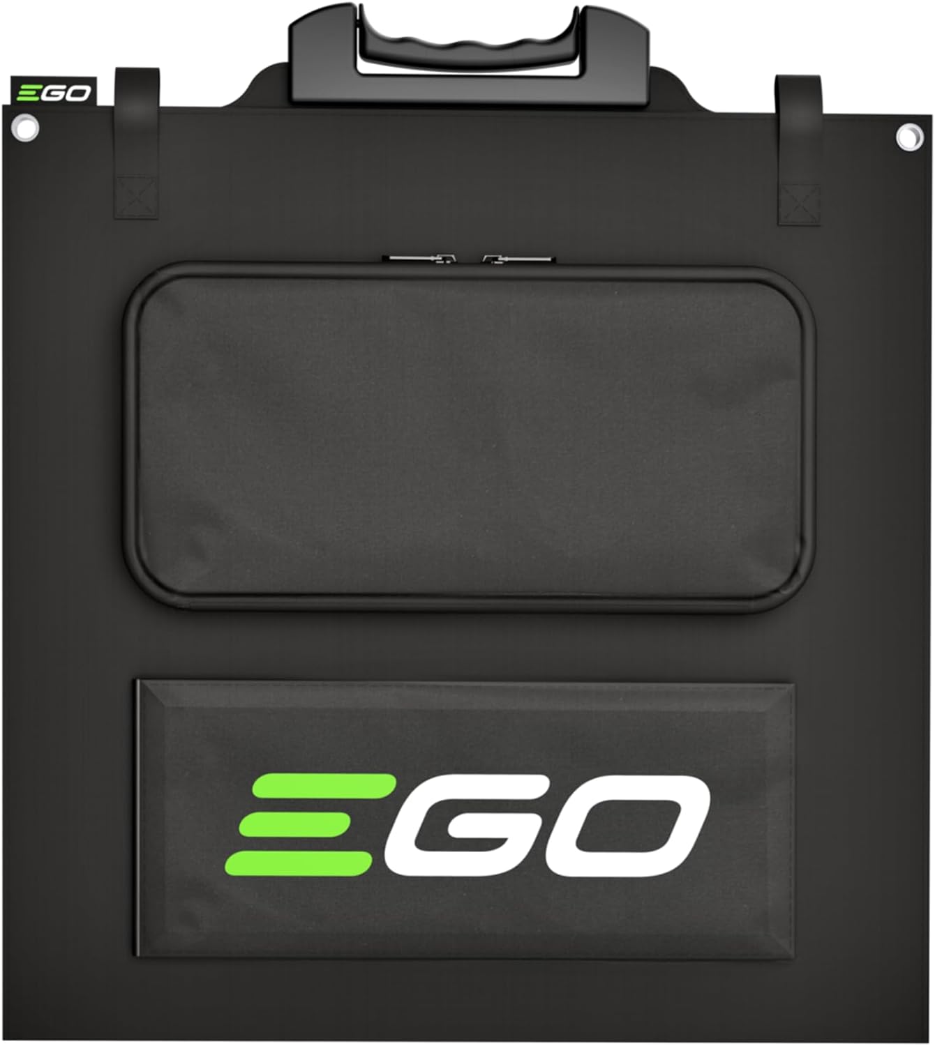 EGO SP1000 – Panel solar de 100 W con 2 soportes para estación de energía portátil Nexus de 3000 W PST3040, PST3041 y PST3042, color negro