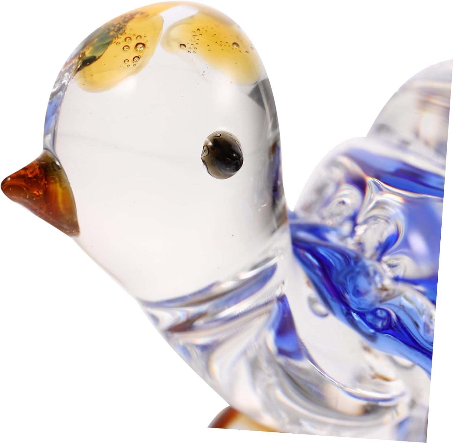 Garneck 3pcs Little Turtle Ornament Glass Animal Figurines Turtle Decor sea Animal Figurine Turtle Statue adornos para Miniature Figurines Desktop