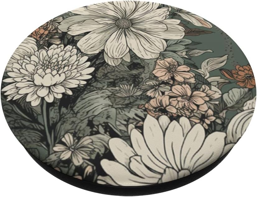 Con PopSockets de flores silvestres PopGrip intercambiables