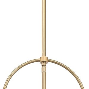 Robert Stevenson Lighting Beatrice – Lámpara de techo moderna de mediados de siglo hecha a mano de vidrio y metal marmoleado, dorado y blanco Robert Stevenson Lighting Beatrice – Lámpara de techo moderna de mediados de siglo hecha a mano de vidrio y metal marmoleado, dorado y blanco