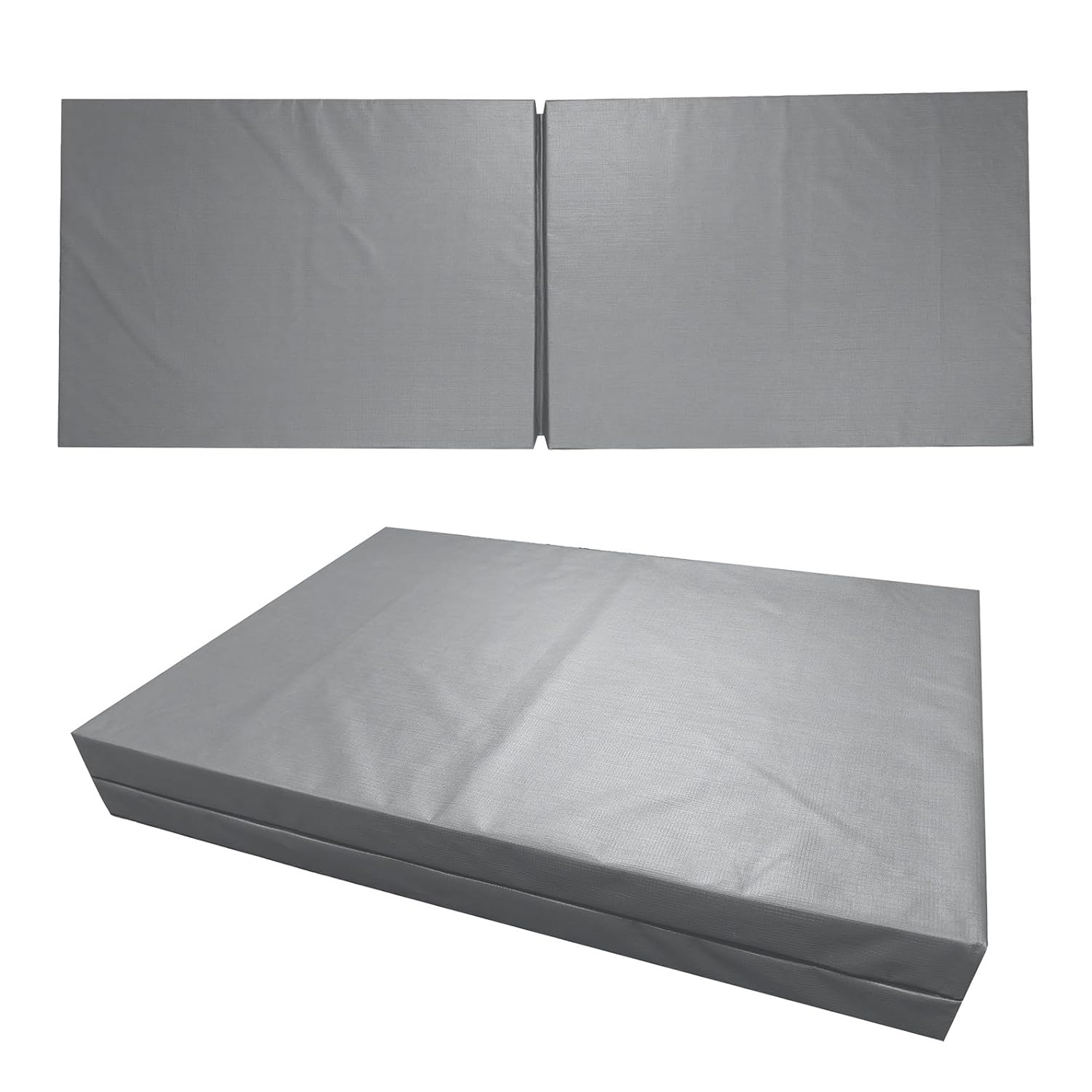 Dynarex Tapete de espuma biplegable para mesita de noche, tapete de seguridad impermeable para pacientes ancianos y hospitalarios, almohadilla de