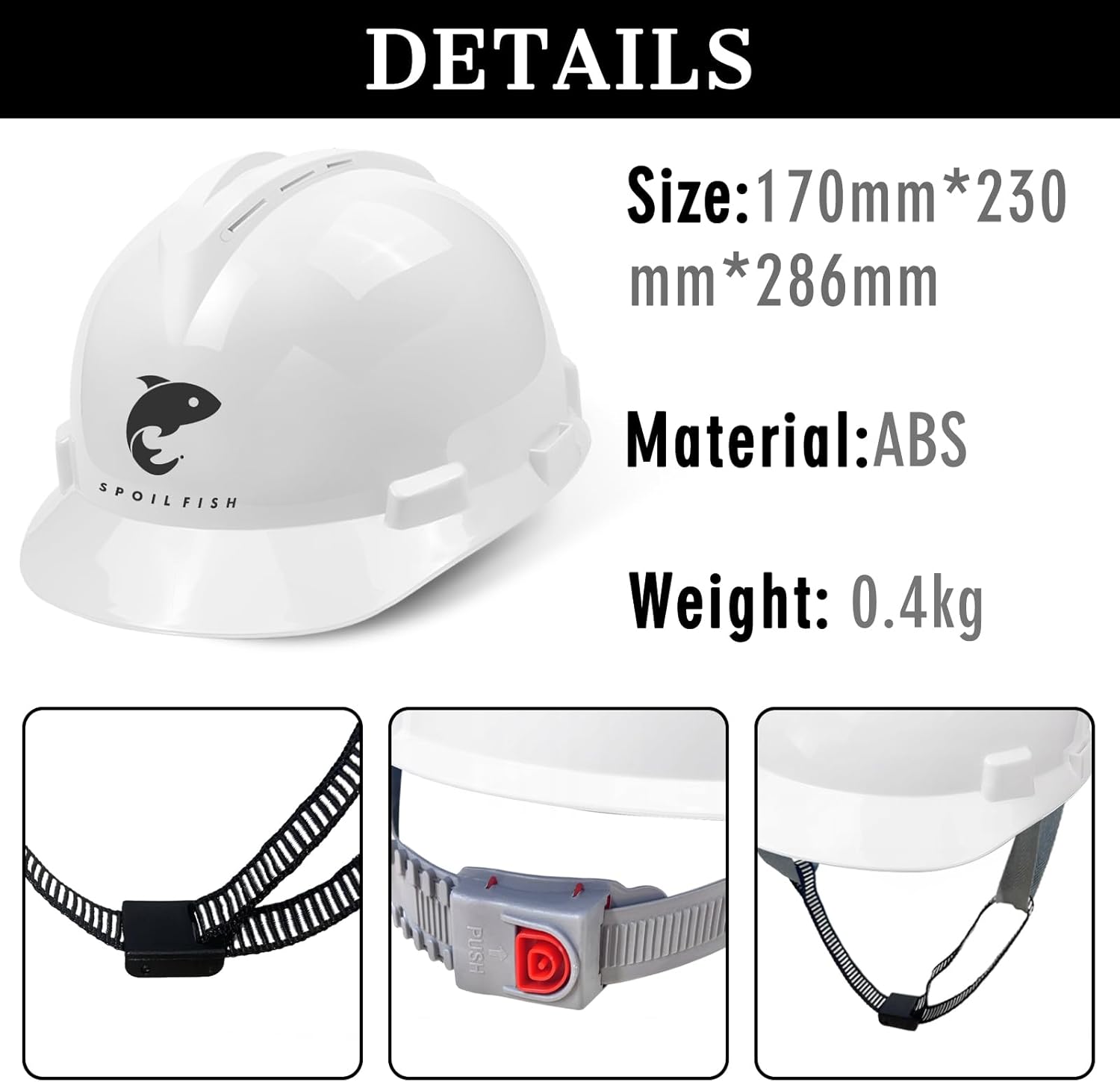Cascos de seguridad personalizados para hombres, casco de construcción de logotipo personalizado