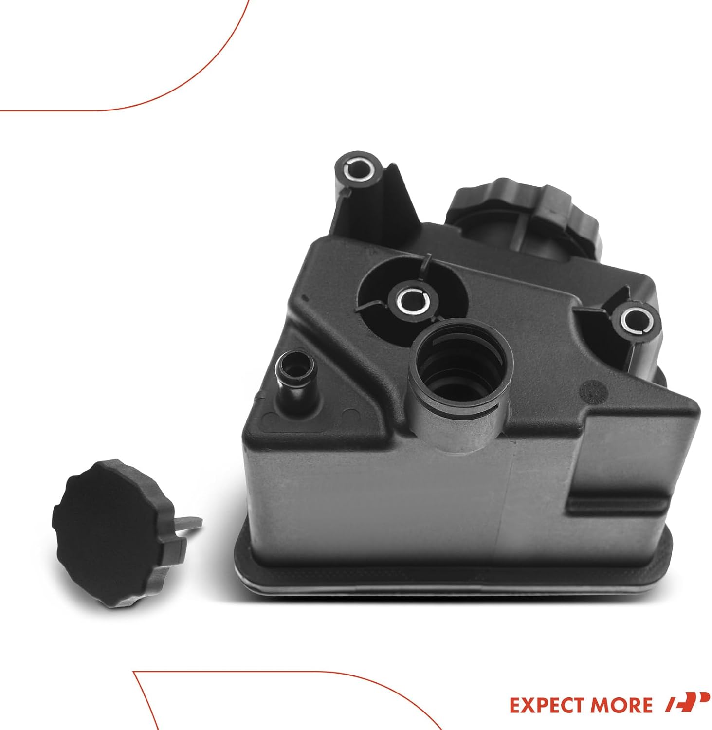 A-Premium Depósito de dirección asistida con tapa compatible con Mercedes-Benz C280 2006-2007, C300 2008-2012, C350 2007-2011, E350 2007-2011,