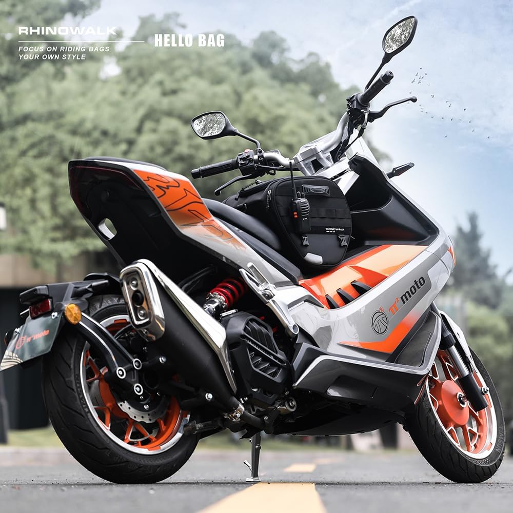 Rhinowalk Scooter motocicleta tanque bolsas pedal bolsa de herramientas delantera para Honda X-ADV 750cc ala NSS 350CCYAMAHA XMAX TMAX SYM TMAX ADV