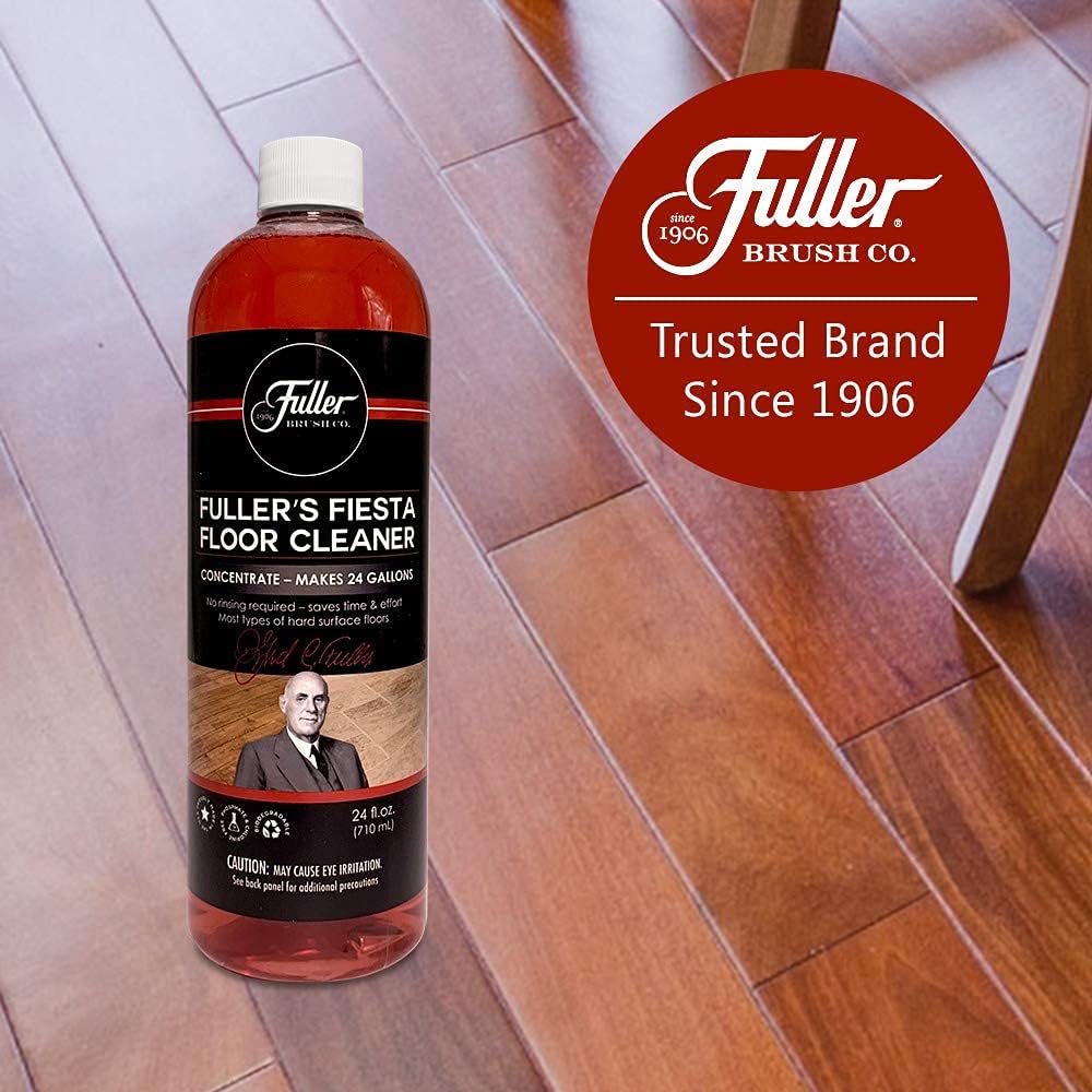 Fuller Brush Fiesta, limpiador líquido concentrado  Eco multisuperficie y limpieza industrial para pisos de madera dura, laminado, linóleo, azulejos