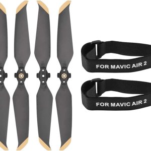 Hélices de bajo ruido para D-JI Mavic Air 2AIR 2S 7238 Props Blade plegable de liberación rápida cinta mágica accesorio (color tipo 2) Hélices de bajo ruido para D-JI Mavic Air 2AIR 2S 7238 Props Blade plegable de liberación rápida cinta mágica accesorio (color tipo 2)