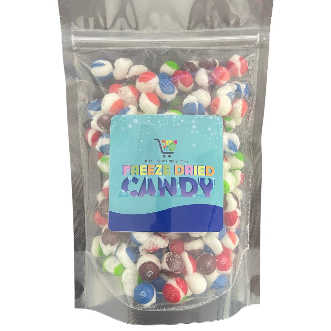 KD Supplies Skittles liofilizados (10 onzas) – Caramelo crujiente liofilizado prémium para un sabor mejorado (bayas silvestres)