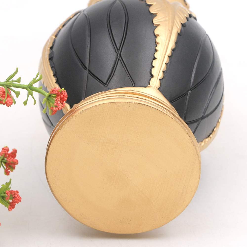 LUANT Bomba dispensadora de jabón líquido de 12 onzas para encimeras de cocina o baño, color negro con oro