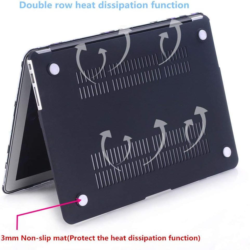 IVY Juego de funda rígida tipo folio para MacBook Pro (16 pulgadas con modelos M1M2 A2485A2780) con cubierta de teclado – I