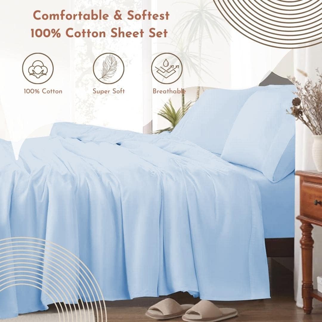 Juego de sábanas divididas tamaño King para cama ajustable, sábanas de lujo, sábanas de algodón egipcio de 1000 hilos, juego de sábanas de 5 piezas,