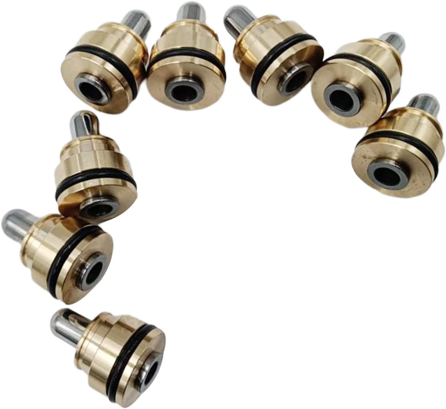 FridayParts – Kit de émbolo de válvula piloto compatible con excavadora Caterpillar CAT 307 (8 unidades)