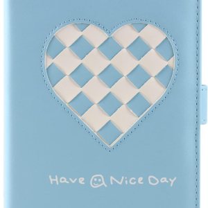 Álbum de fotos de 2 x 3 compatible con Fujifilm Instax Mini, cartera de 96 bolsillos, cubierta de piel, tejido hecho a mano Álbum de fotos de 2 x 3 compatible con Fujifilm Instax Mini, cartera de 96 bolsillos, cubierta de piel, tejido hecho a mano