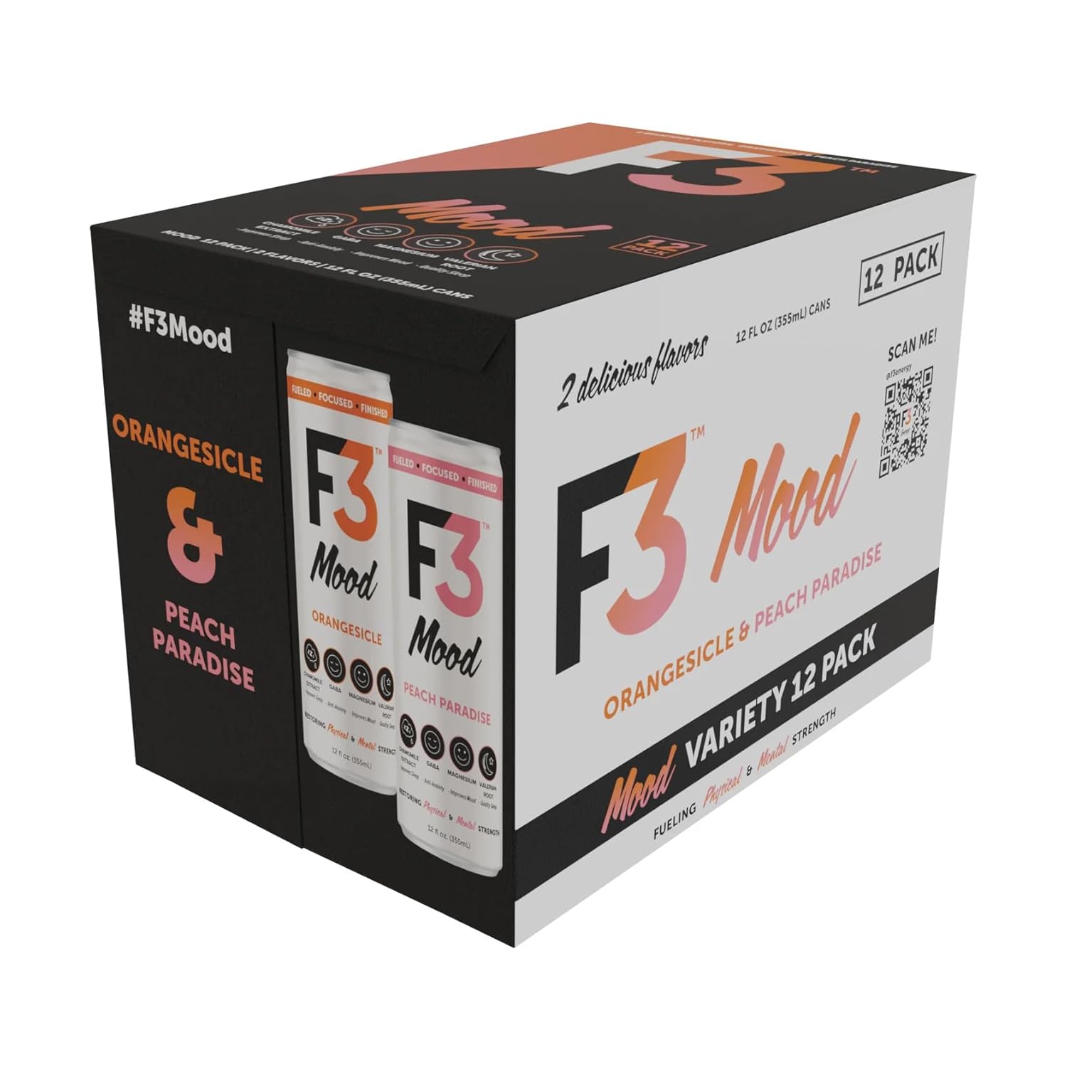 F3 Energy Bebida (paquete variado estado de ánimo)