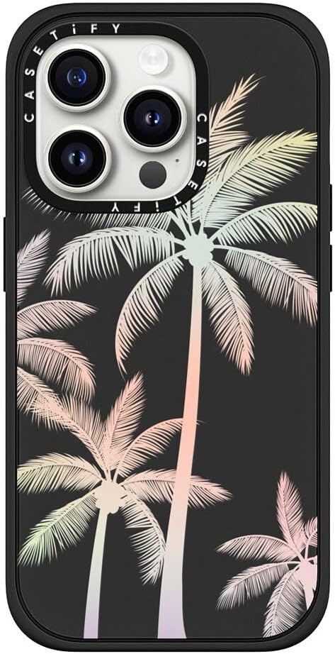 CASETiFY Impact – Funda para iPhone 15 Pro 4 veces probada contra caídas de grado militar, protección contra caídas de 8.2 pies – Estampado de