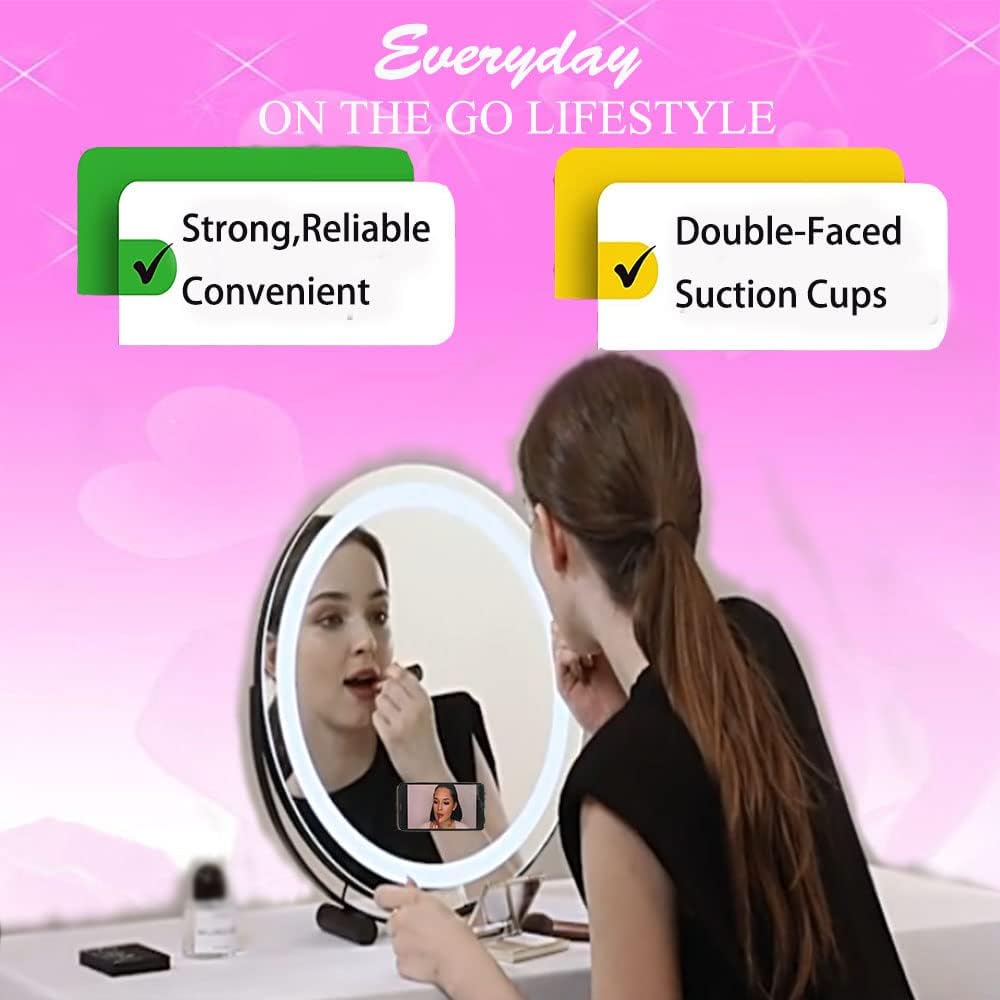 Funda de silicona con succión para teléfono (funda compatible con iPhone y Android, soporte de accesorios de teléfono manos libres para selfies y