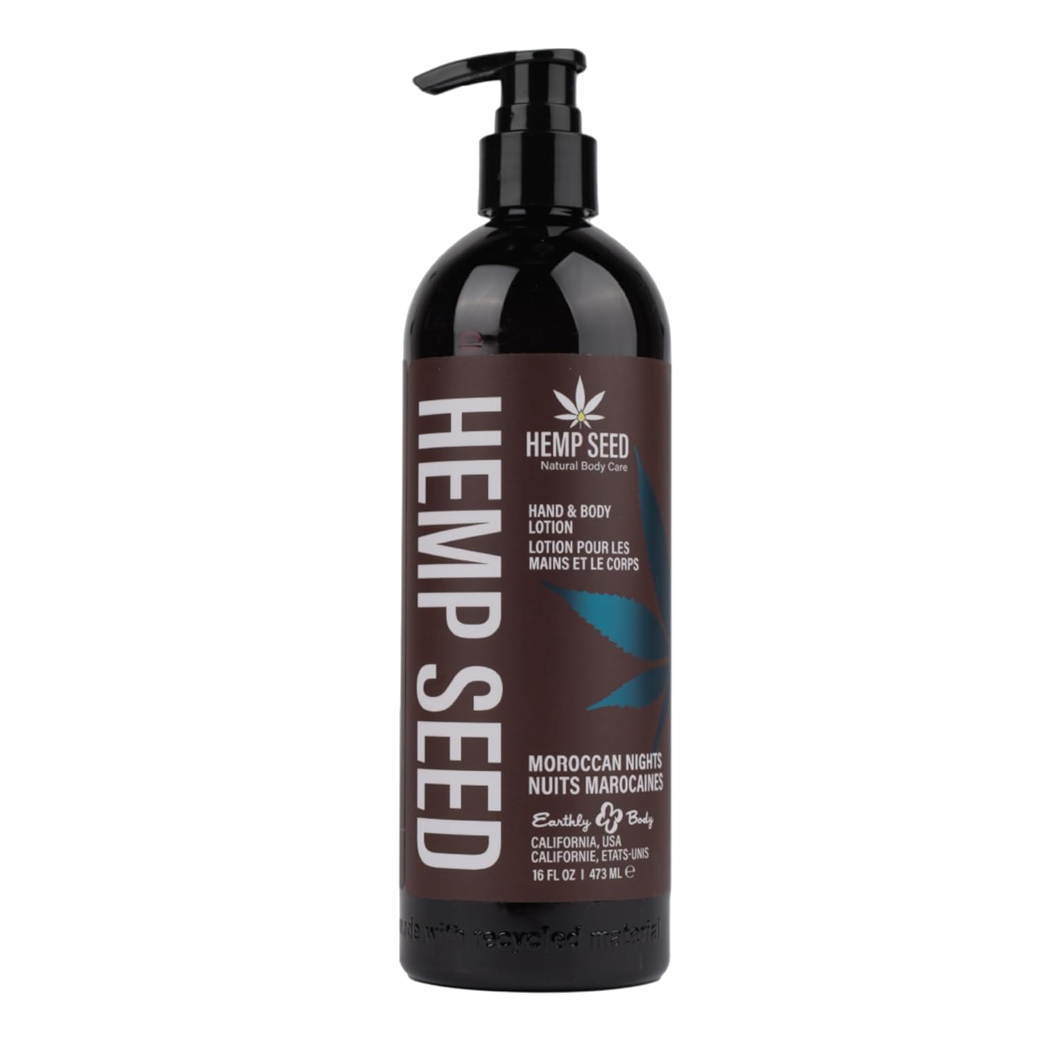 Loción de semillas de cáñamo para manos y cuerpo, calma la piel seca, aceite de argán, aceite de semilla de cáñamo, fórmula ligera, no grasosa,