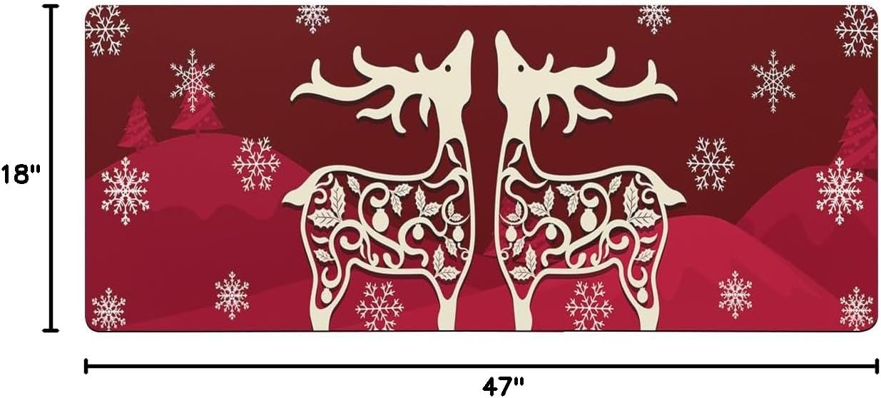 Tapete de baño de Navidad para bañera, antideslizante, de secado rápido y absorbente, tierra de diatomeas, fregadero, dormitorio, cocina, tapete