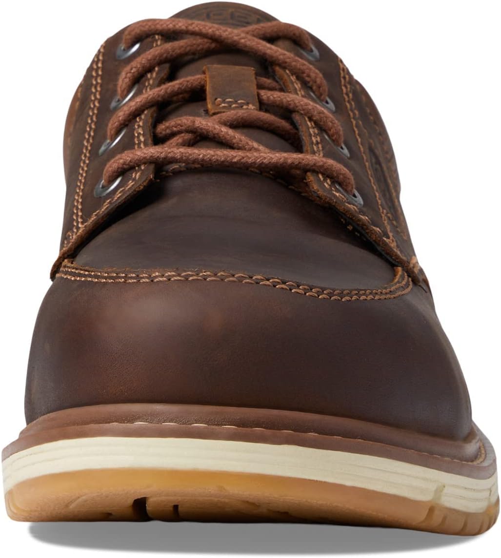 KEEN Utility Zapatos de trabajo de cuña industrial San José Oxford con punta baja de aleación para hombre