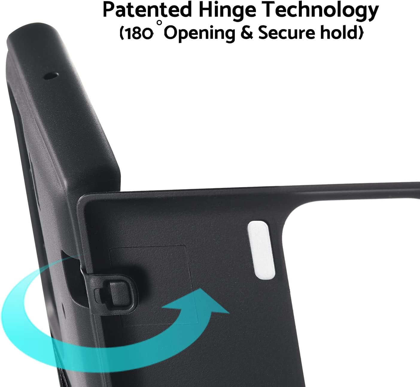 TORU CX – Funda magnética delgada para iPhone 13 Pro con tarjetero, color negro