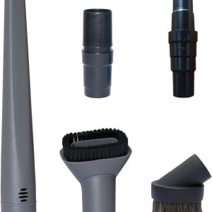 Kit de repuesto para accesorios de aspiradora Shark  Juego de limpieza para el hogar con herramienta para hendiduras, cepillos para polvo y Kit de repuesto para accesorios de aspiradora Shark  Juego de limpieza para el hogar con herramienta para hendiduras, cepillos para polvo y