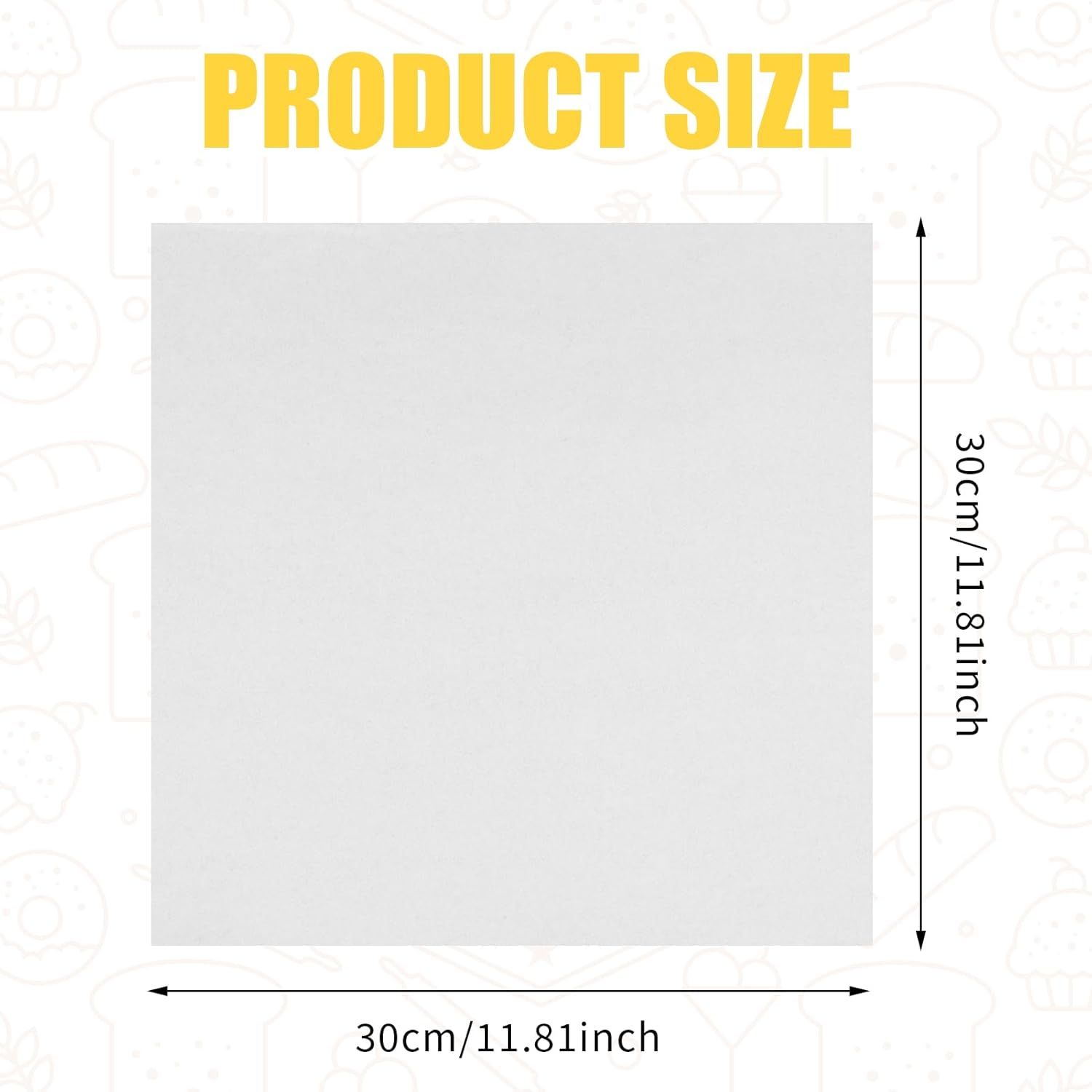 LOTMER 100 hojas de papel de delicatessen, papel de envoltura de sándwich resistente a la grasa, papel de envoltura de sándwich de 12 x 12 pulgadas,