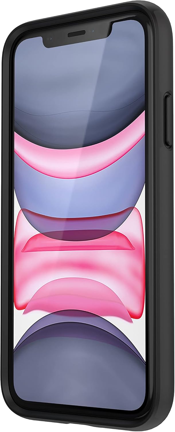 Speck Funda para iPhone 11 y iPhone XR, protección contra caídas, diseñada para MagSafe para iPhone11 y iPhoneXR, delgada, color negro, CandyShell