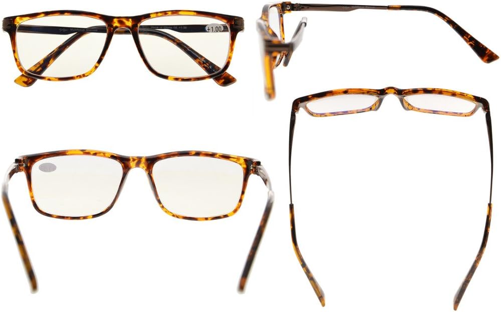 Eyekepper Gafas de lectura progresivas multifocal, bloqueo de luz azul, para hombres, sin línea, multifocales