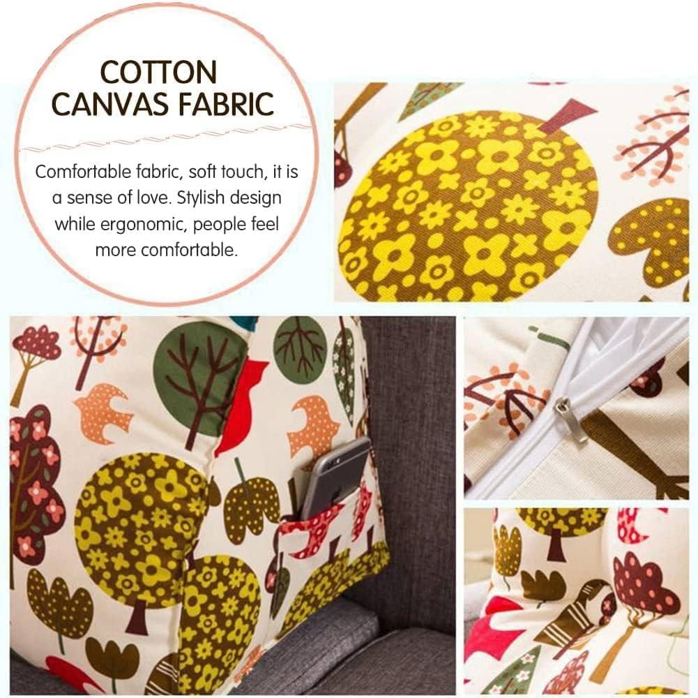 BNCKTRD Almohada de cuña elevada para cabecero de cama individual, cojín de apoyo para sentarse en la cama, respaldo de cama, almohada de lectura