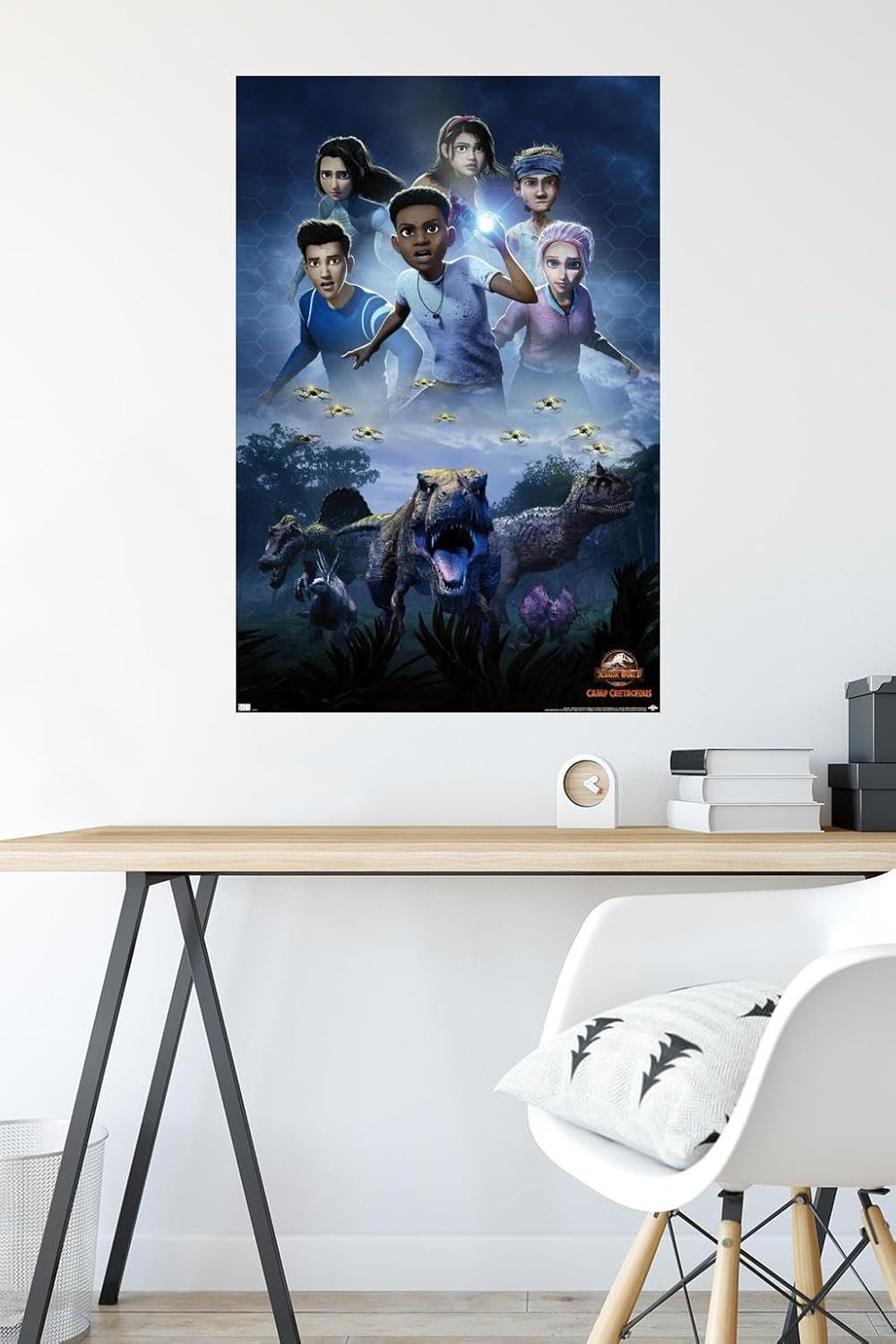 Trends International Jurassic World Camp Cretácico – Póster de pared de una hoja