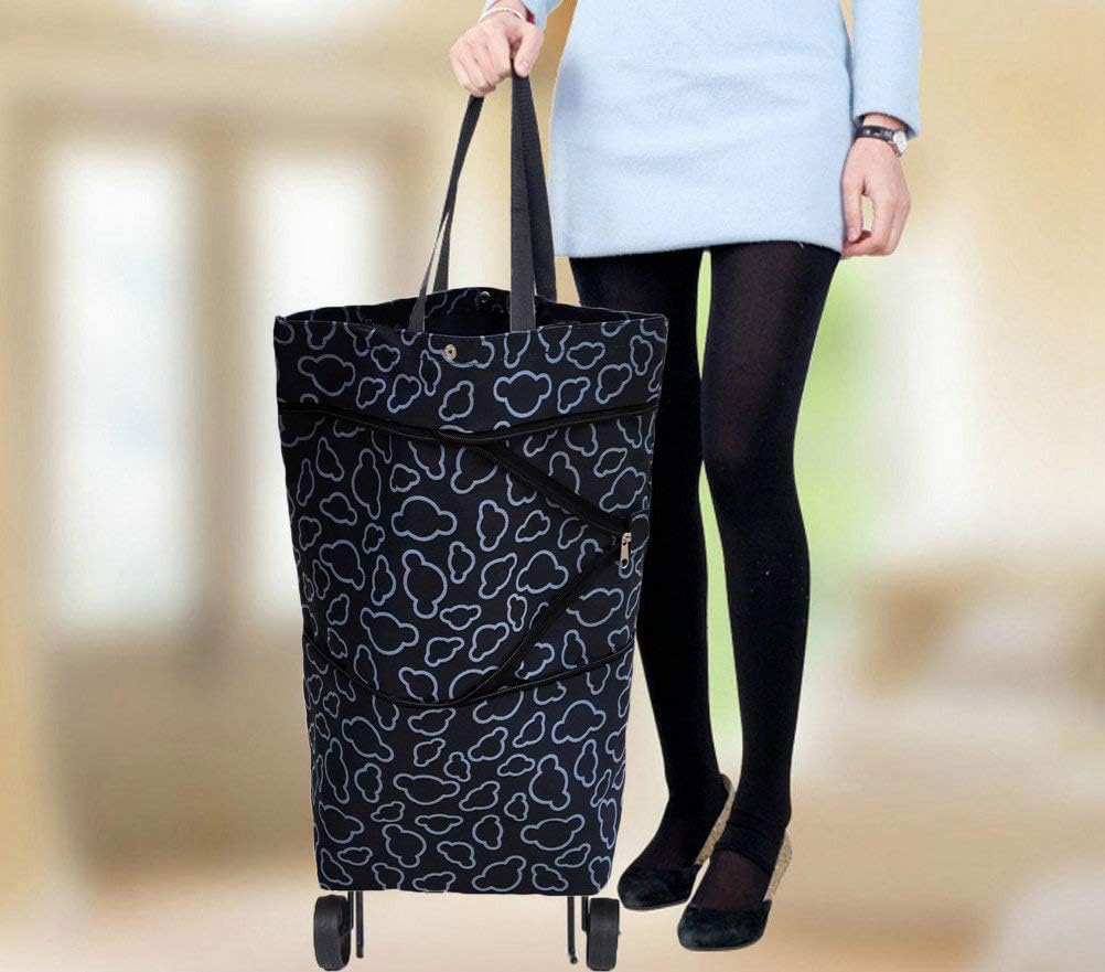 Bolsa de compras plegable, bolsas de carrito reutilizables, bolsas de comestibles, bolsa de compras para compras, hogar, cocina, supermercado,