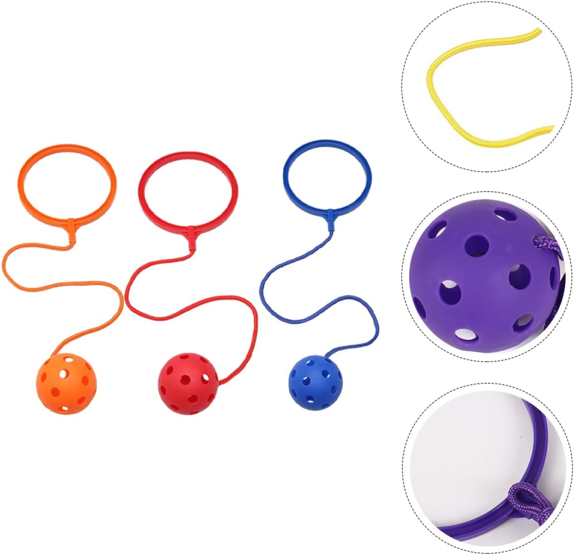 Alasum Juguetes para niñas, 6 piezas, diversión para las piernas, para fitness, tolva, deportes, saltar y regalo, ejercicio al aire libre, juguetes