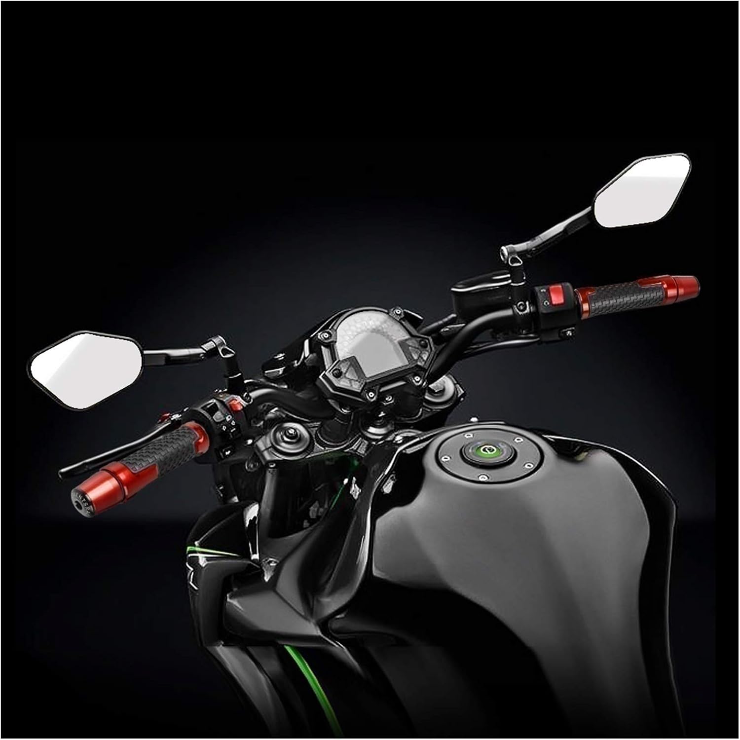 Handlebar Grips for Yamaha XJ6 Diversion XJR1300 FJR1300 FJR XJR 1300 CNC Moto Racing Grips Motorcycle Handle and Ends Handlebar Grip XJR 1300