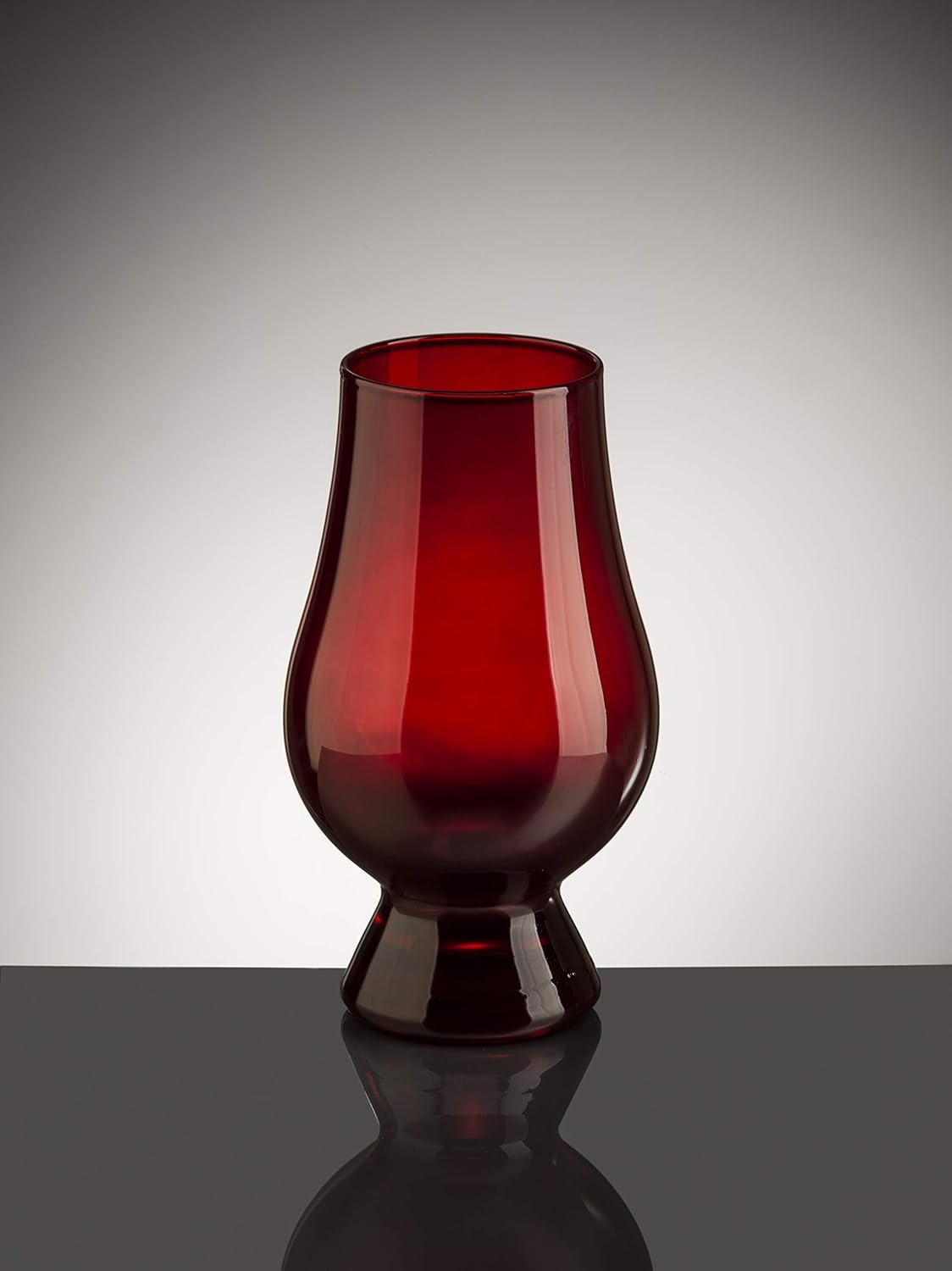 GLENCAIRN Vaso de whisky rojo, juego de 2 en caja de regalo doble