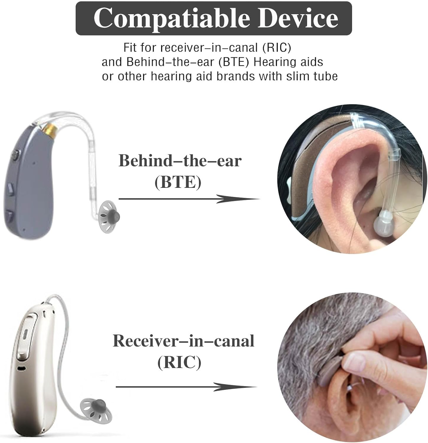 Starkey – Paquete de 30 cúpulas para audífonos Starkey Open Oticon, tamaño pequeño, compatible con los modelos Phonak Marvel & Paradise RIC BTE SDS