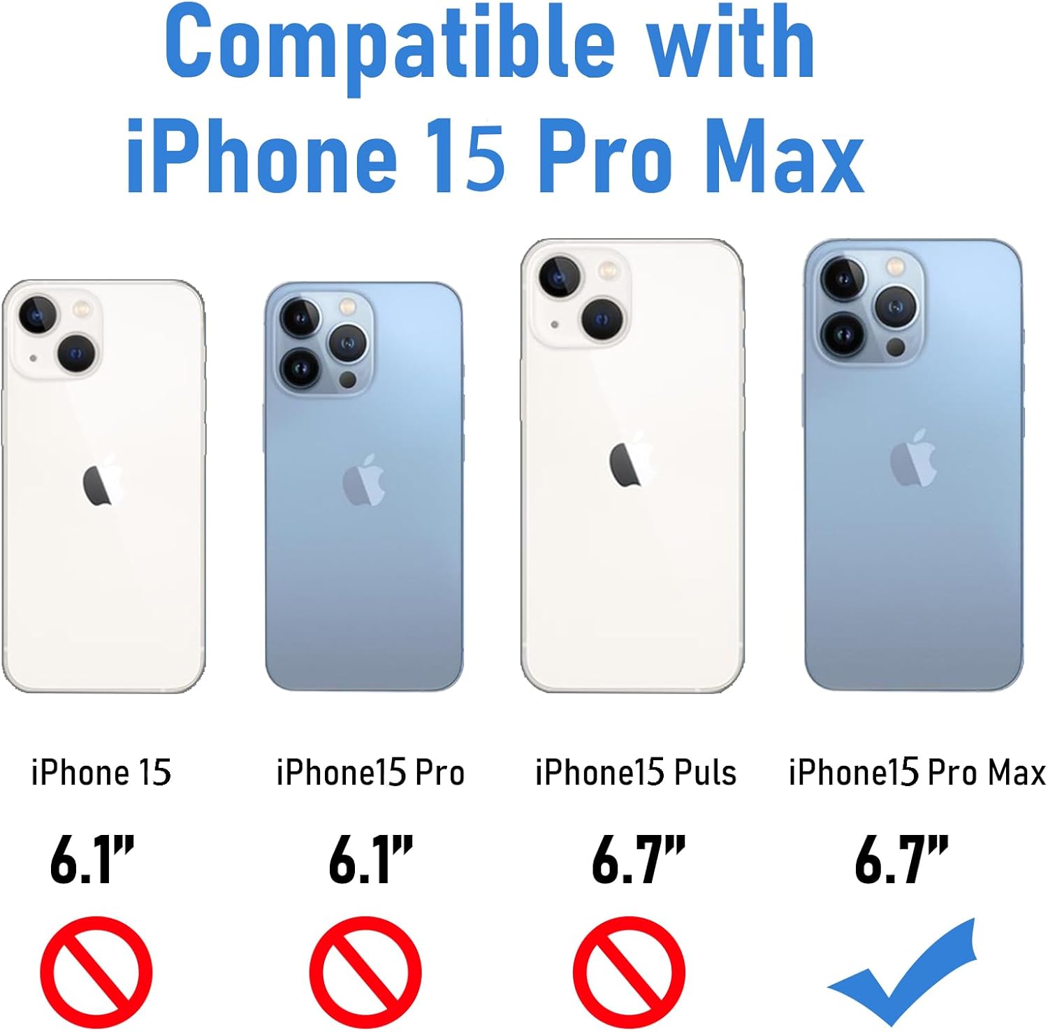 CHENRLIAN Compatible with iPhone 15 Pro Max Wallet Case with Card Holder, 360 Rotation Finger Ring Holder Kickstand, Leather Wallet Case and