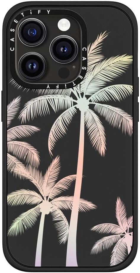 CASETiFY Impact – Funda para iPhone 15 Pro 4 veces probada contra caídas de grado militar, protección contra caídas de 8.2 pies – Estampado de