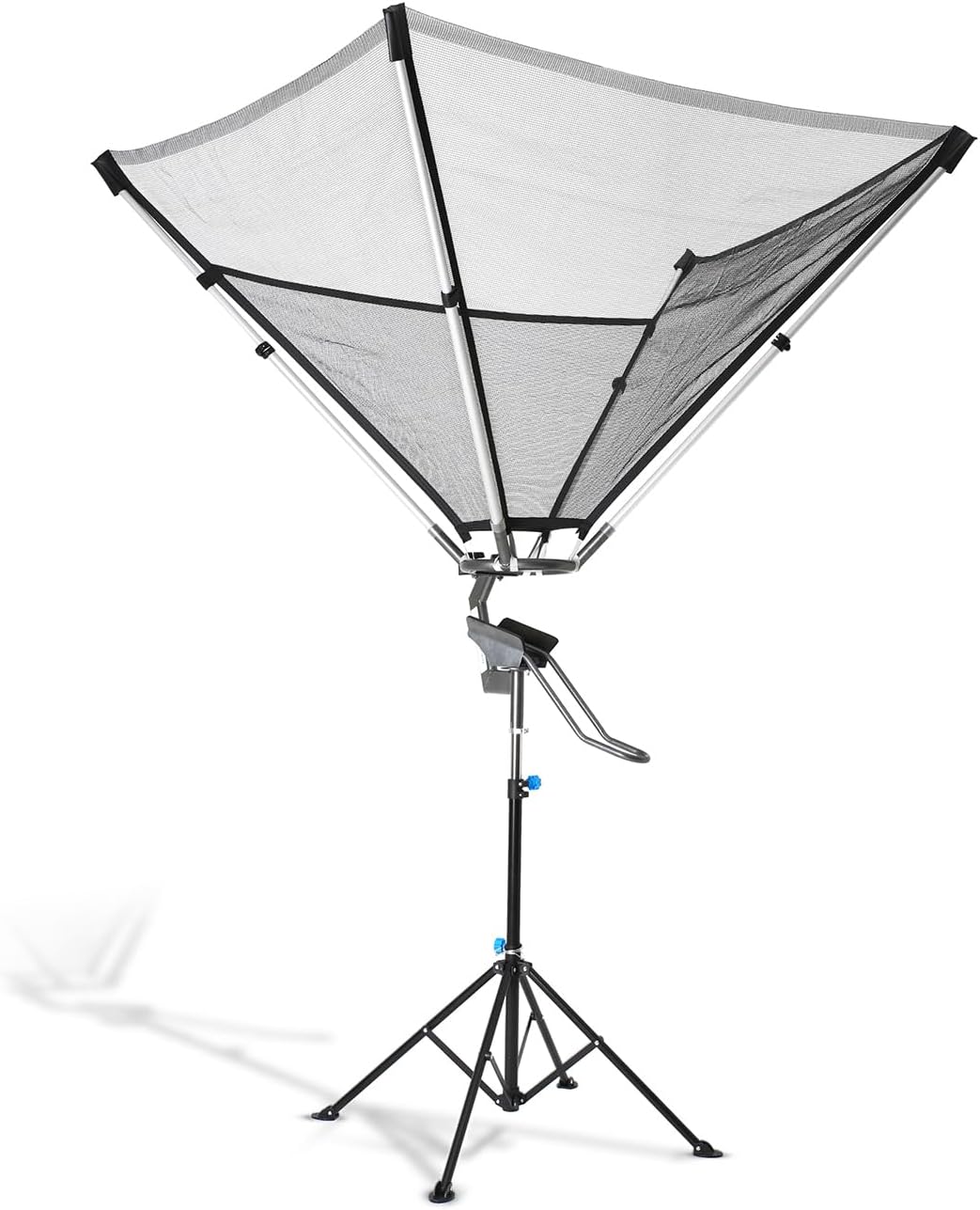 SwishGrid Máquina de retorno de rebote de baloncesto y sistema de retorno de baloncesto para fijación en el hogar y práctica al aire libre portátil