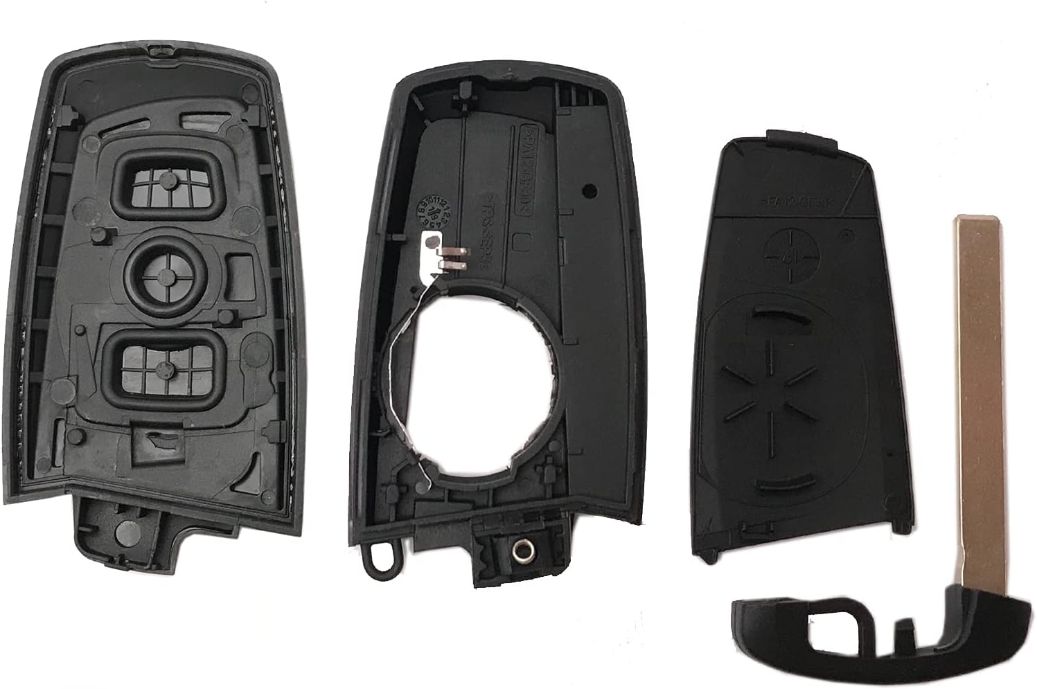 Funda para llavero inteligente con control remoto para BMW 1 3 5 7 Series 320i 525i X3 X4 X5 X6 Funda para llavero (azul)